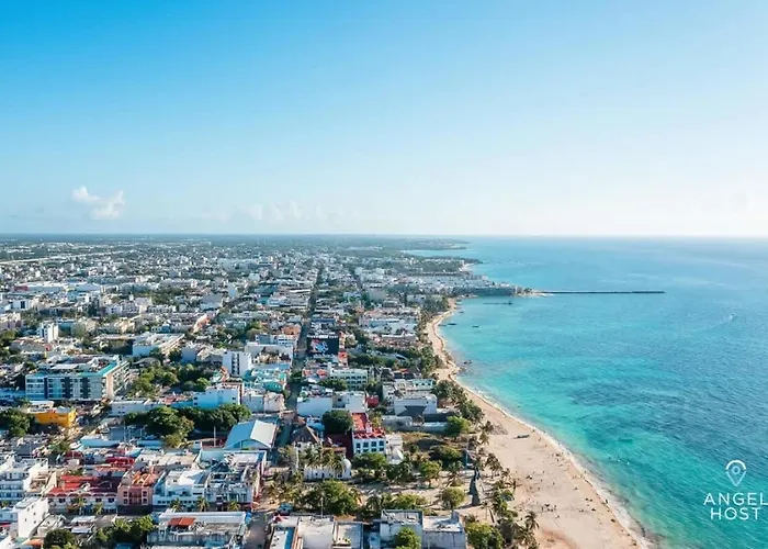 Oceanfront A Block Off 5th In Heart Of Playa Dom wakacyjny Playa del Carmen